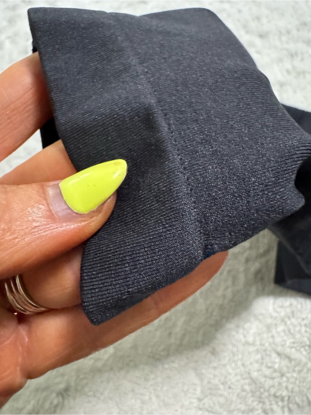 GYMREAPERS INFINITY LEGGINGS - BLACK MARL - Picture 6 of 13